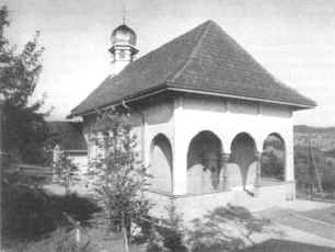 Die neue Bruderklausenkapelle von M�selbach im Jahre 1955.