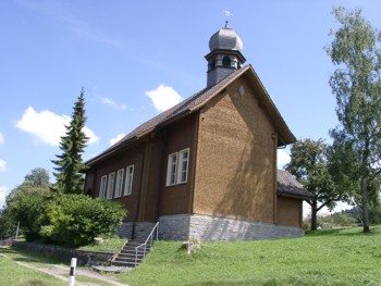 Die Bruderklausenkapelle von M�selbach / Schweiz.