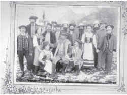 Theatergruppe von 1912