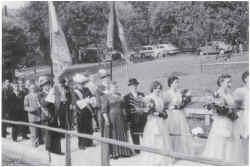Fahnenweihe vom M�nnerchor M�selbach 1954
