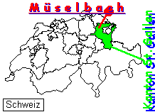 Karte der Schweiz - Grafik: M�selbach online